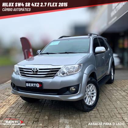 TOYOTA HILUX SW4 2.7 SR 4X2 16V FLEX 4P AUTOMÁTICO TOYOTA HILUX SW4 2.7 SR 4X2 16V FLEX 4P AUTOMÁTICO